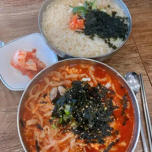 모란칼국수 사진