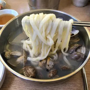 전라도팥바지락칼국수 리뷰 사진