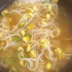 콩뿌리콩나물국밥 사진