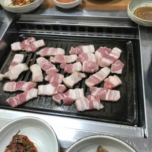 선정보리밥 사진