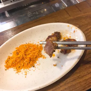 장백꼬치 사진