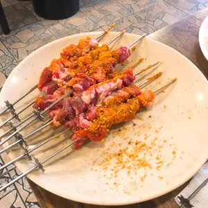 장백꼬치 사진