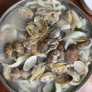 파전칼국수 사진