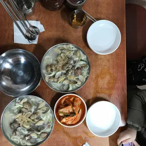 파전칼국수 사진