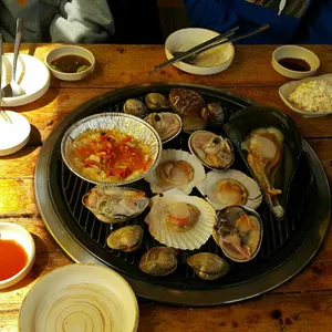 보길도회조개구이 사진