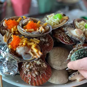 을왕리 해송 조개구이 사진
