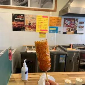명랑핫도그 사진