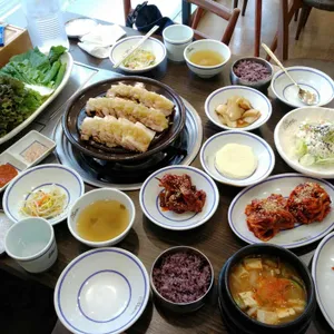 남자마늘보쌈 사진