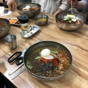 청석골 칡냉면 사진