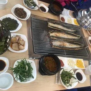 청수민물장어 사진