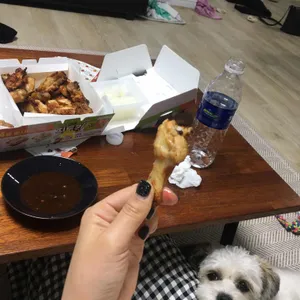 굽네치킨 리뷰 사진
