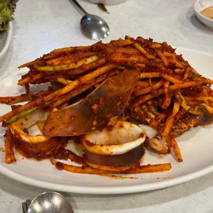 울릉도 오징어 보쌈 사진