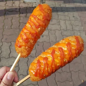 명랑핫도그 사진