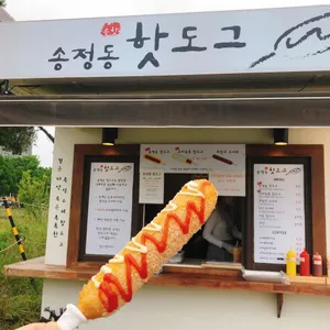 송정동 핫도그 리뷰 사진