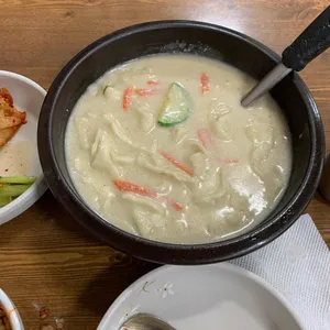 청정밀 들깨 수제비 사진