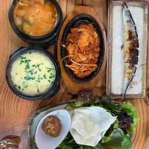 용문산보리밥 사진