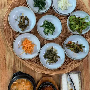 용문산보리밥 사진