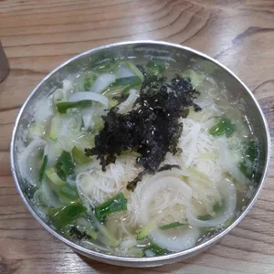 버섯칼국수 리뷰 사진