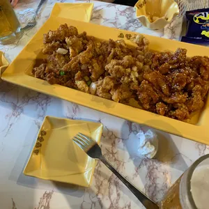 노랑통닭 사진