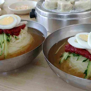 밀면전문점 리뷰 사진