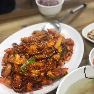 밀가손칼국수 사진