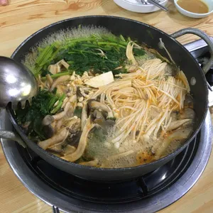 황소 유황오리 사진