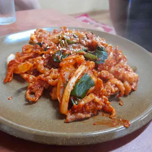 큰마당 녹두빈대떡 사진