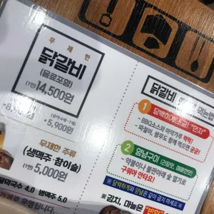 사계진미 숯불닭갈비 리뷰 사진