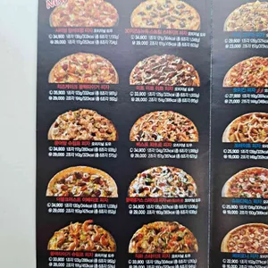 도미노피자 리뷰 사진