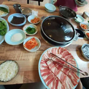 망우 찜쌈밥 사진