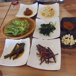 명성막국수 석갈비 떡갈비 사진