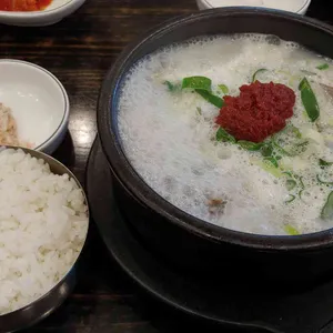 한국 순대국 사진