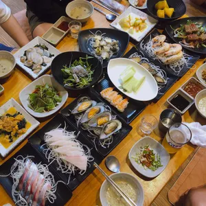 갯바위횟집 사진