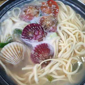 가리비칼국수 사진