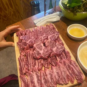 산노을 사진