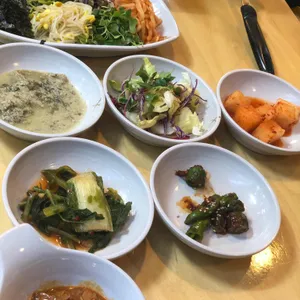 청국장과보리밥 사진