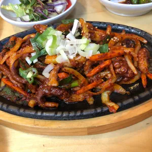 청국장과보리밥 사진
