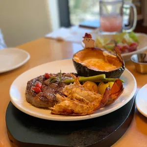 아웃백 리뷰 사진