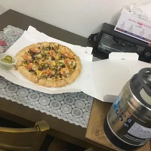 도미노피자 리뷰 사진