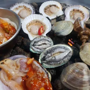 청정해역 북한산 조개구이 리뷰 사진