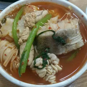 진부령황태촌 사진