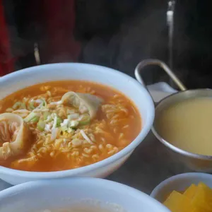 정동진역앞 포장마차 분식 사진