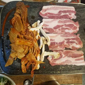 밤골생고기 사진