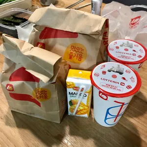 롯데리아 사진