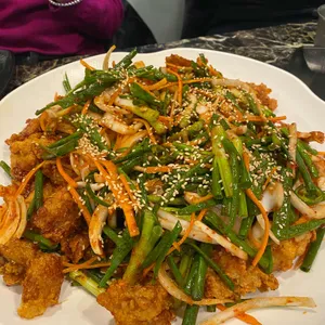 야채통닭 사진