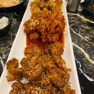 야채통닭 사진