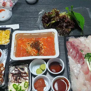 바다한접시 사진