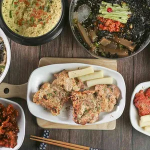 숯불닭갈비에 반하닭 사진