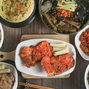 숯불닭갈비에 반하닭 사진