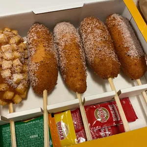 명랑시대쌀핫도그 사진